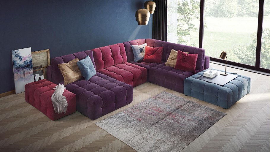 Модульная мягкая мебель