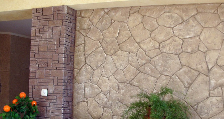 Декоративная штукатурка под камень