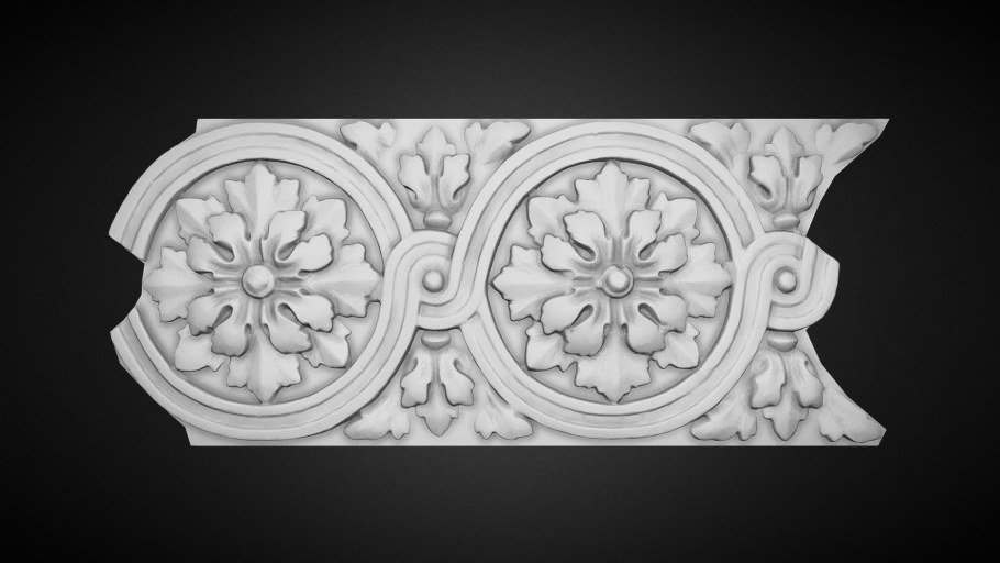 Орнамент из гипса