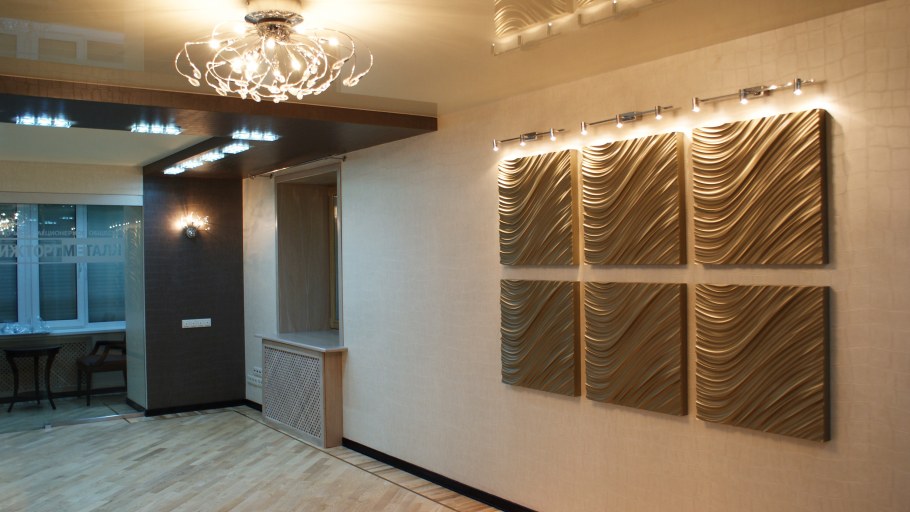 3d панели для стен в интерьере прихожей