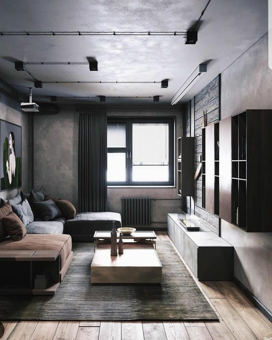 Комната 24кв в стиле лофт