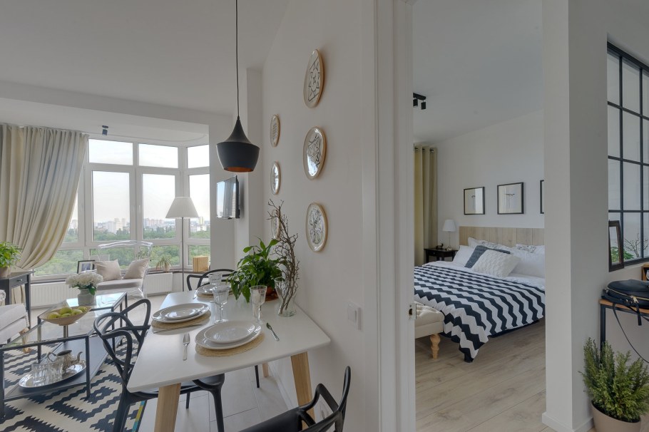 Скандинавский стиль в интерьере однокомнатной квартиры бюджетный