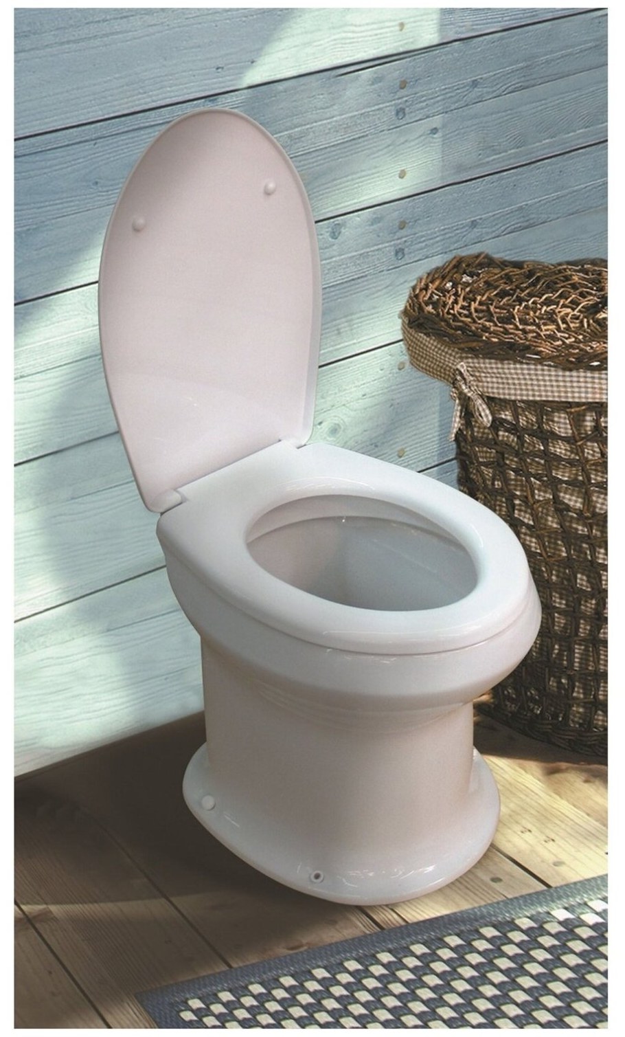 Унитаз дачный Оскольская керамика дачный в комплекте стандарт 46901100002