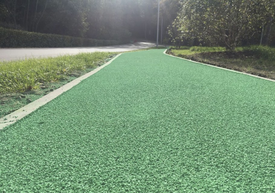 Дорожки из резиновой крошки