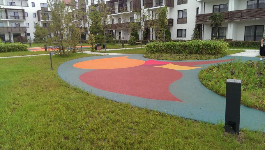 Покрытие для придомовой территории