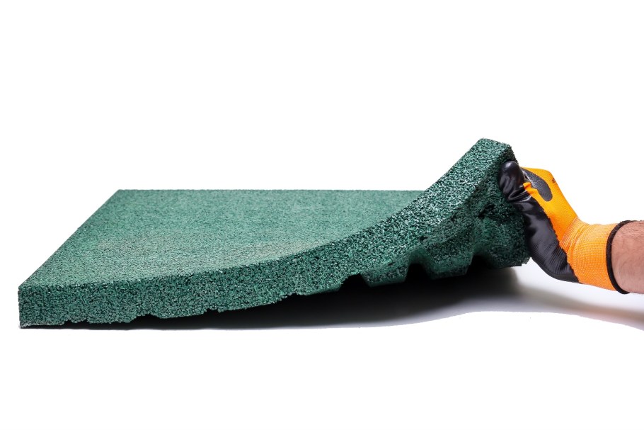 Резиновая плитка ЭКОТАЙЛ 500*500