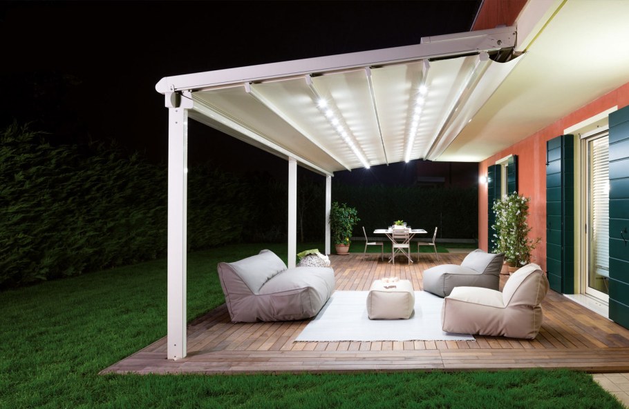 Подсветка террасы