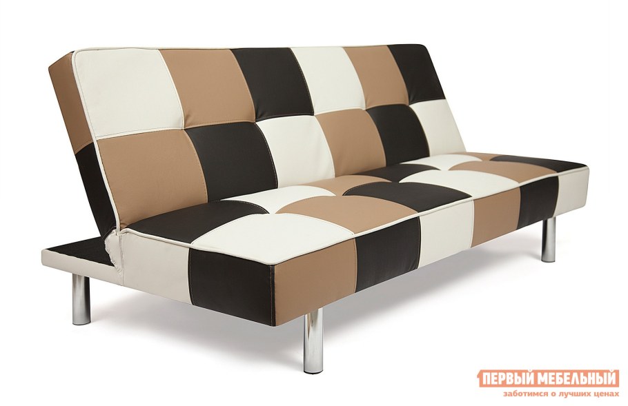 Трехцветный диван