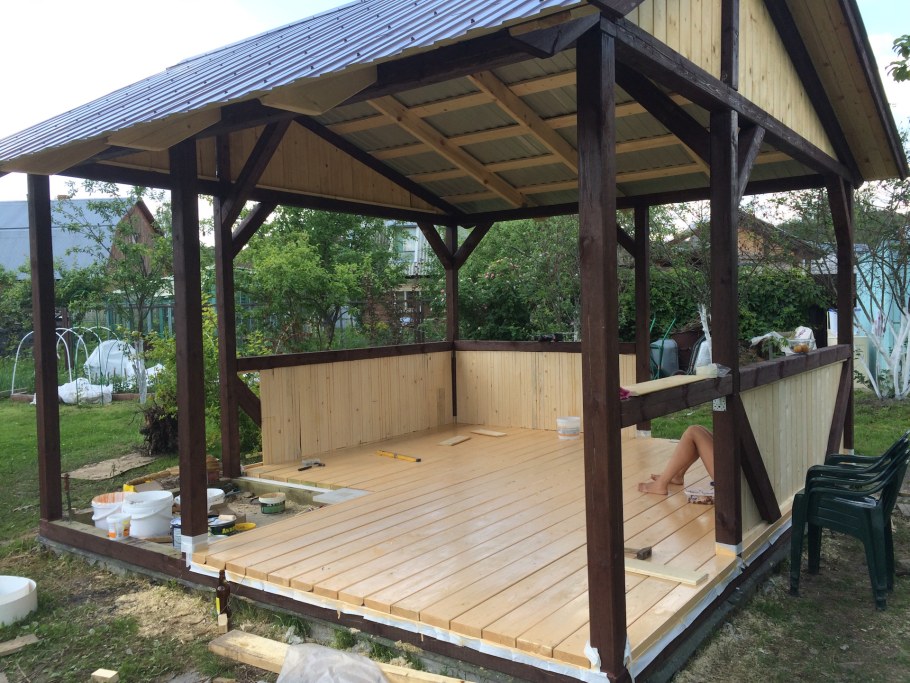 Модель беседки "Грин Вуд"