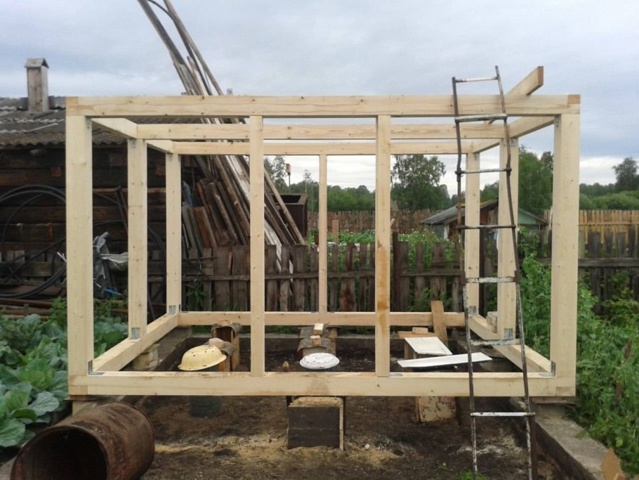 Каркасная беседка