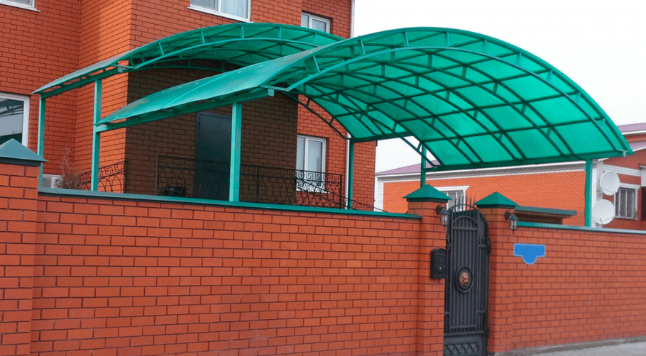 Навес над верандой