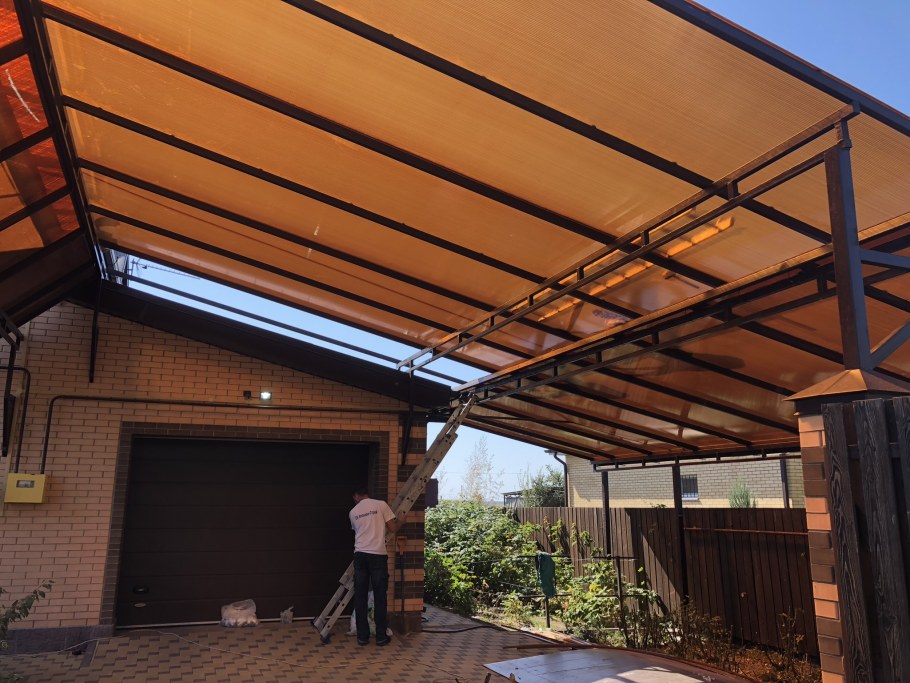 Многоуровневый навес