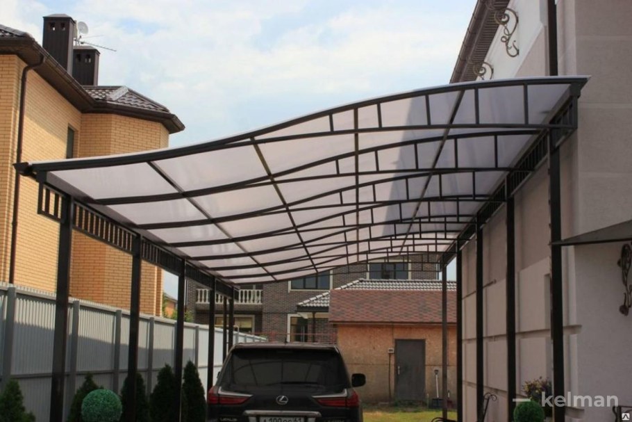 Поликарбонат Полигаль навесы