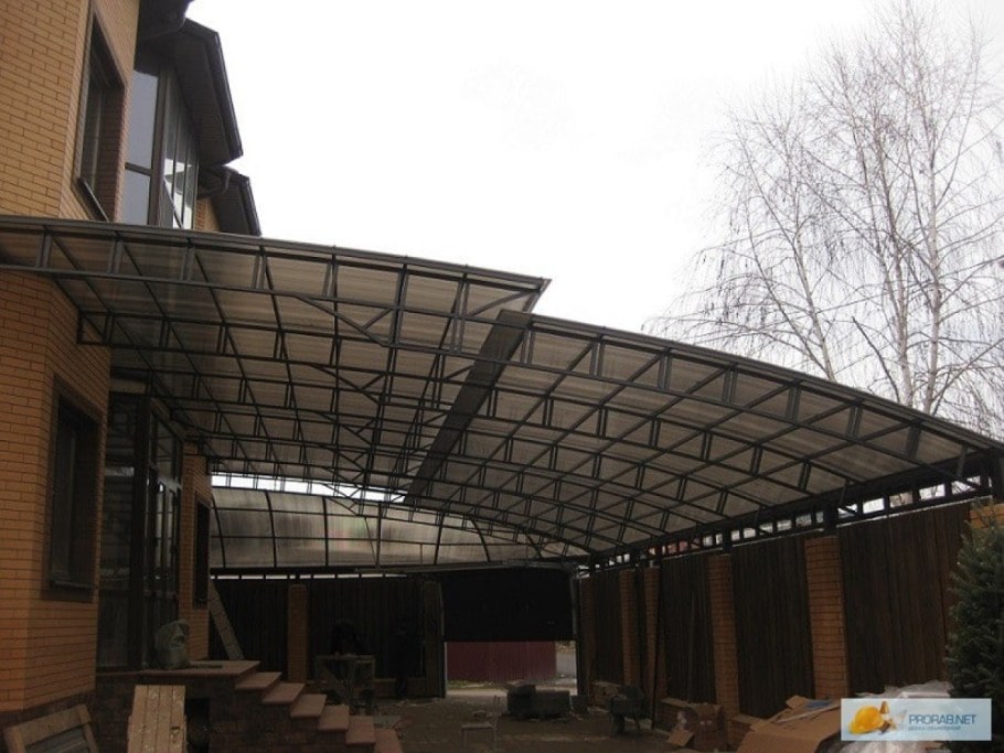 Многоуровневый навес