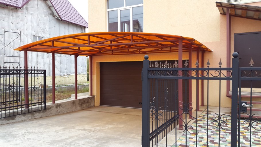 Металлоконструкции навесы