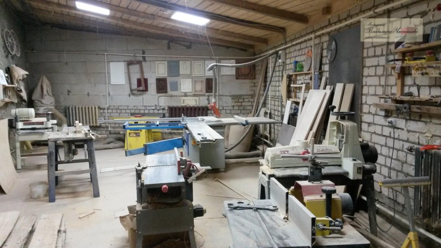 Мебельный цех в гараже