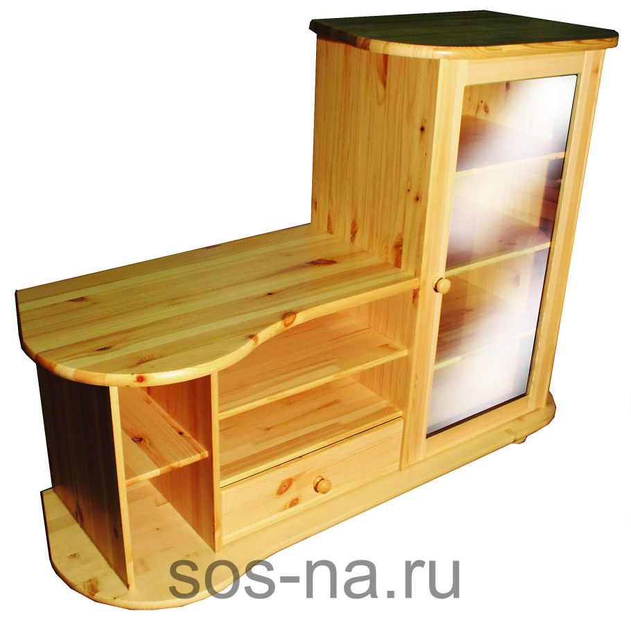 Тумба TV Niche 150 массив сосны