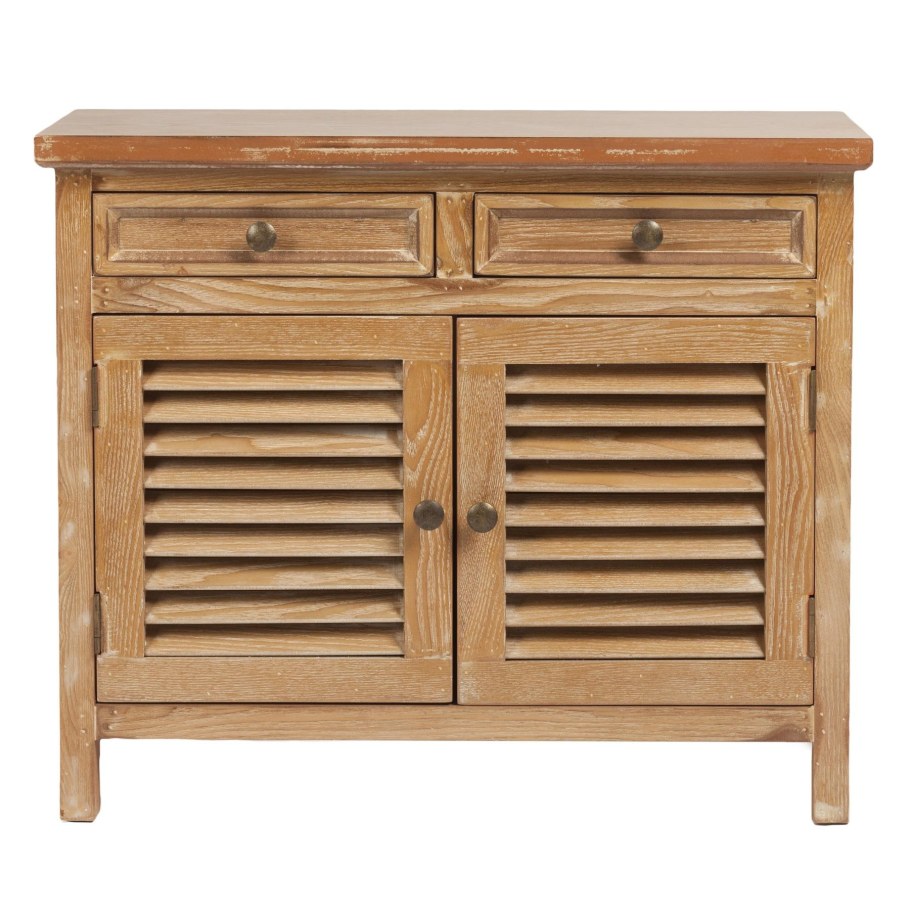 Комод с жалюзийными дверцами