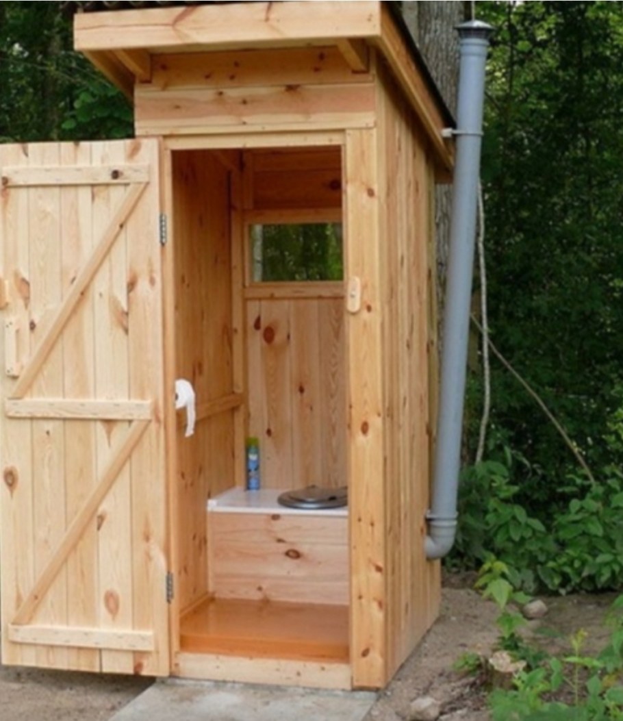 Туалет дачный