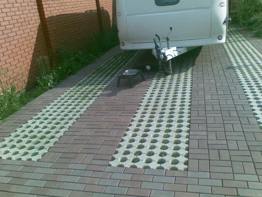 Плиты для парковки