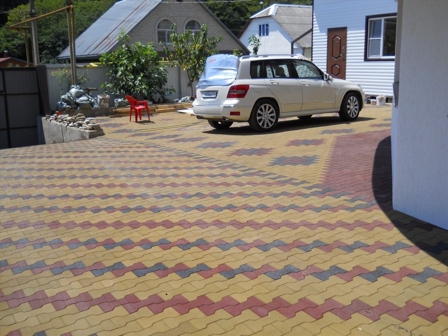 Брусчатка для парковки