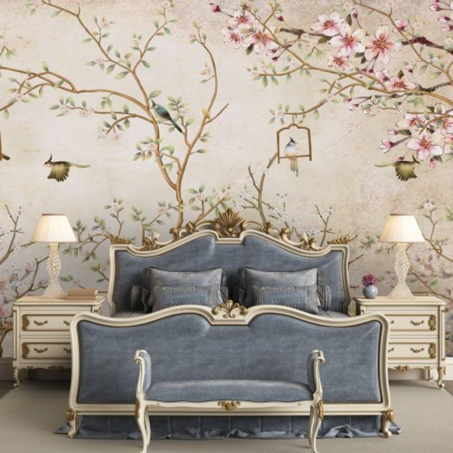 Аффреско фреска Шинуазри