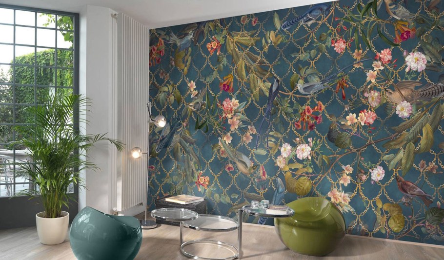 Аффреско фреска Шинуазри