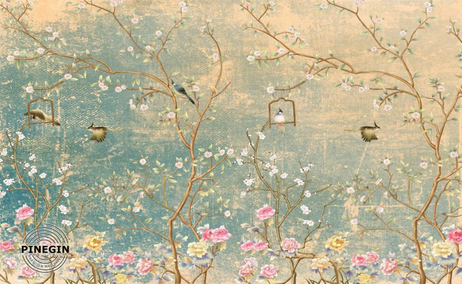 Фрески Шинуазри