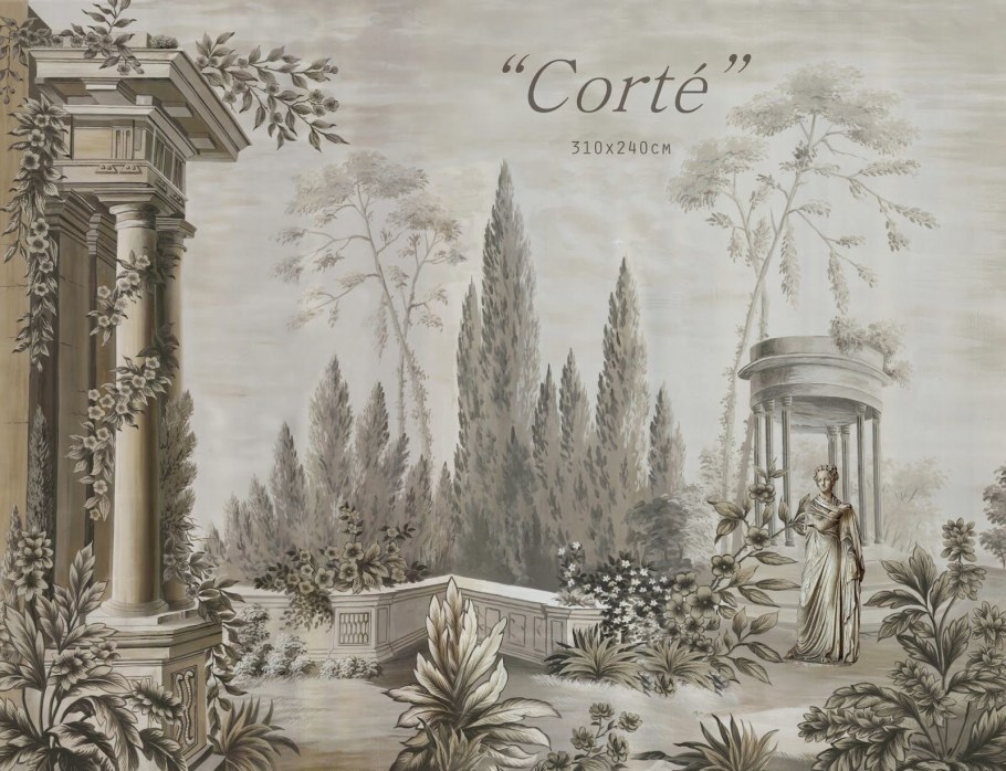 Шинуазри гризайль