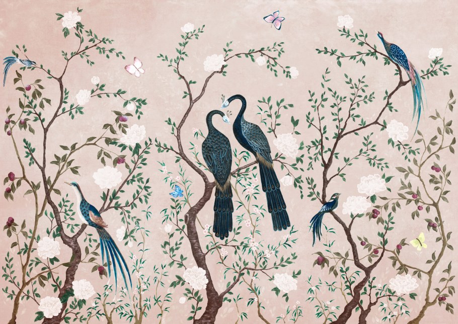 Фрески в стиле Шинуазри