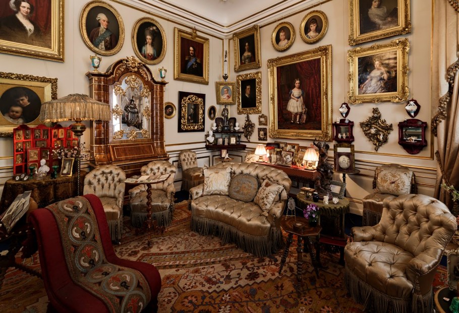 Интерьер Возрождения палаццо Италия