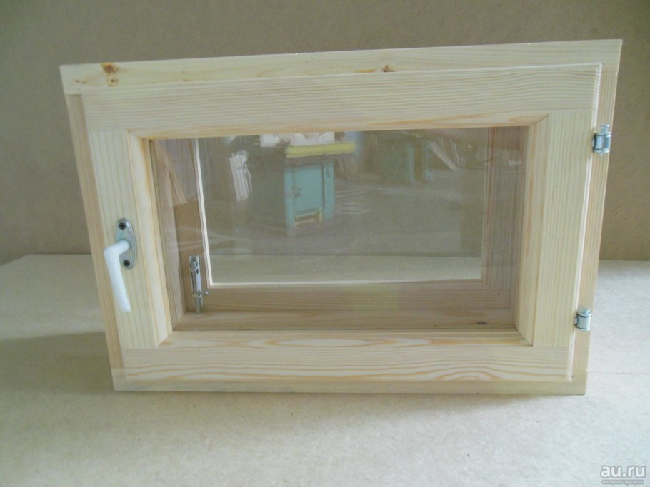 Окно деревянное 600х600 Мегастрой