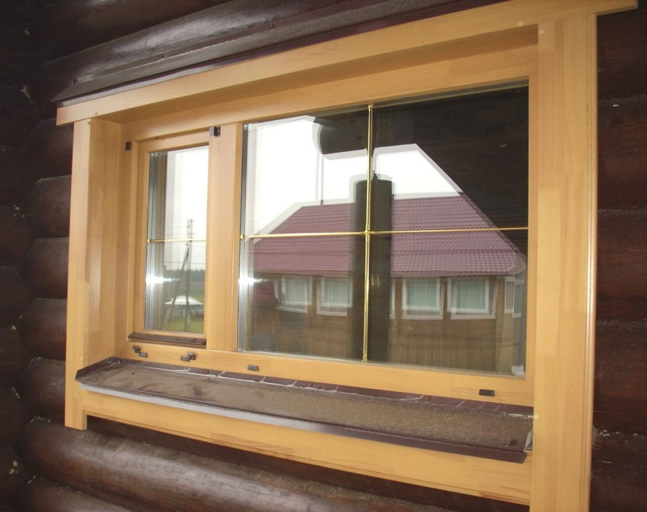 Деревянные откосы на окна