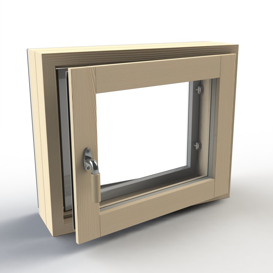 Окна Tiivi, пластик скоба