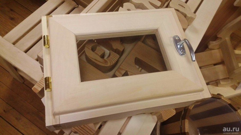 Оконный блок липа 600х500