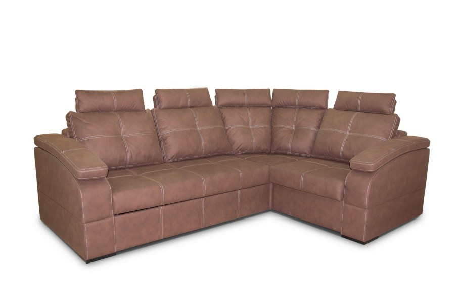 Диван прямой Валенсия черный