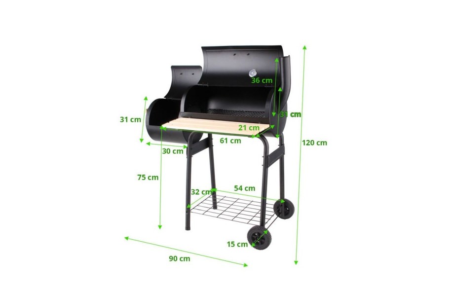 Гриль - коптильня смокер 11092