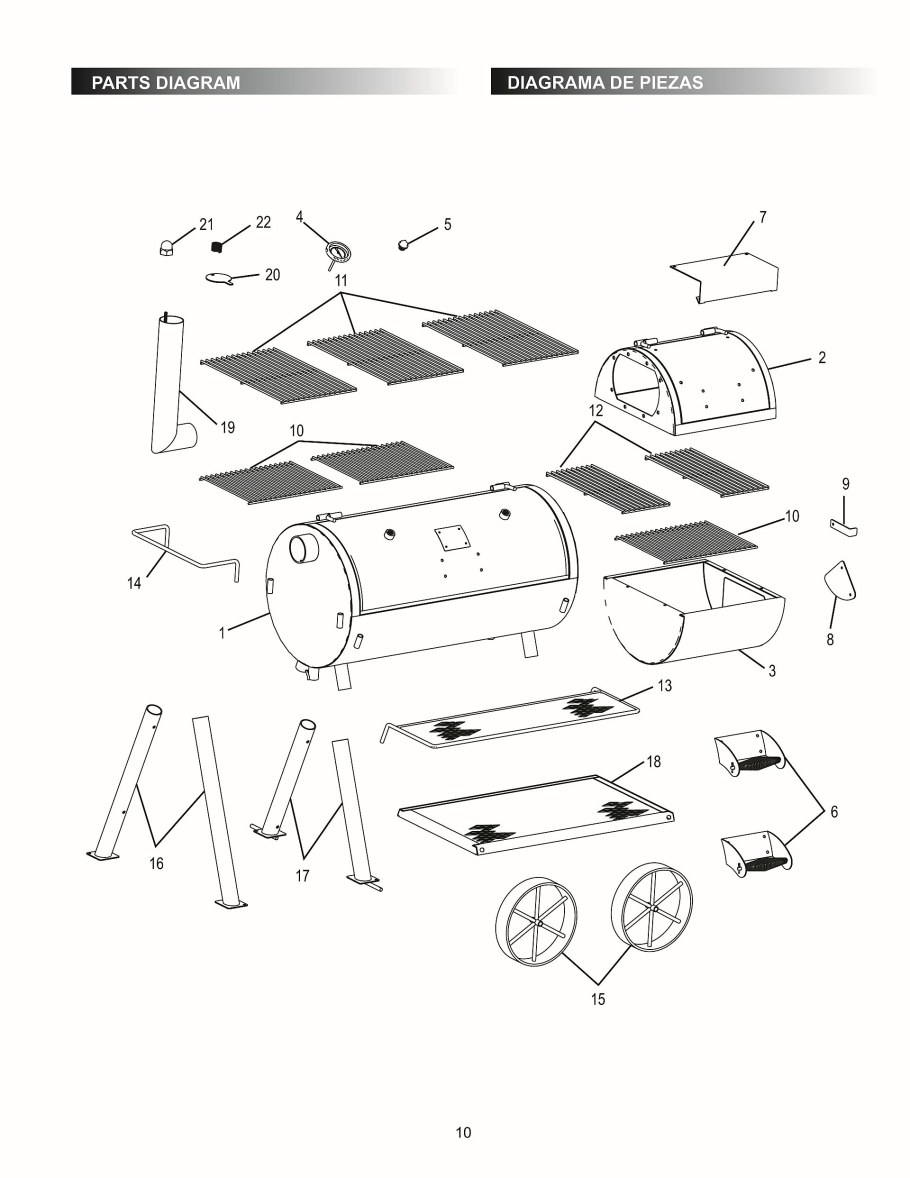 Схема Смокера с обратной тягой