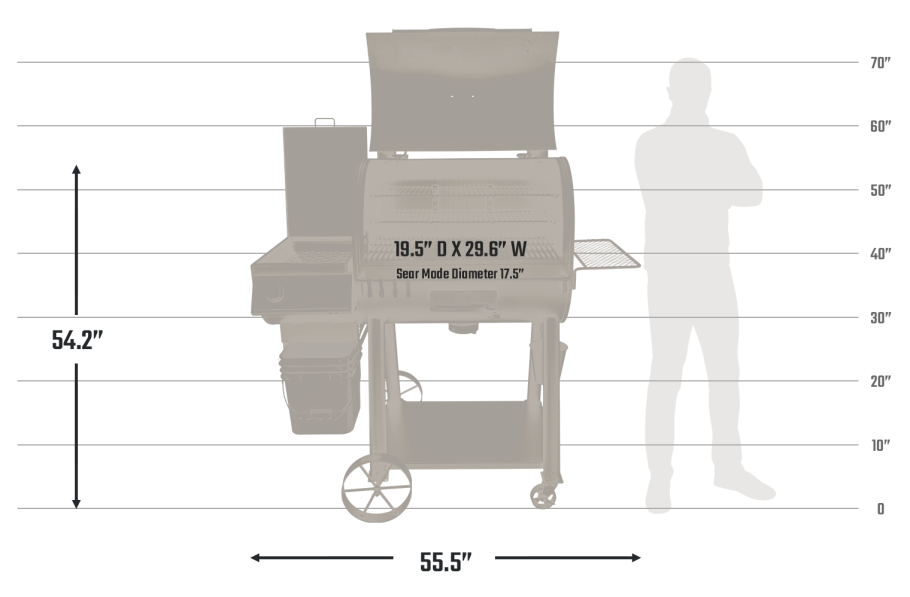 Смокер диаметр 630 мм