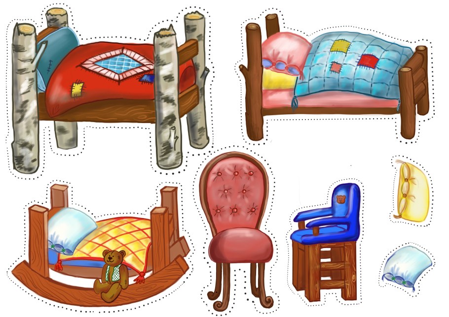 Театр для фланелеграфа три медведя