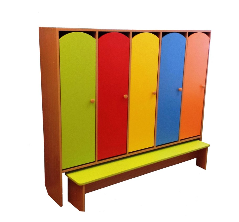 Шкаф для раздевалок 1300х300х300мм ДЛСП