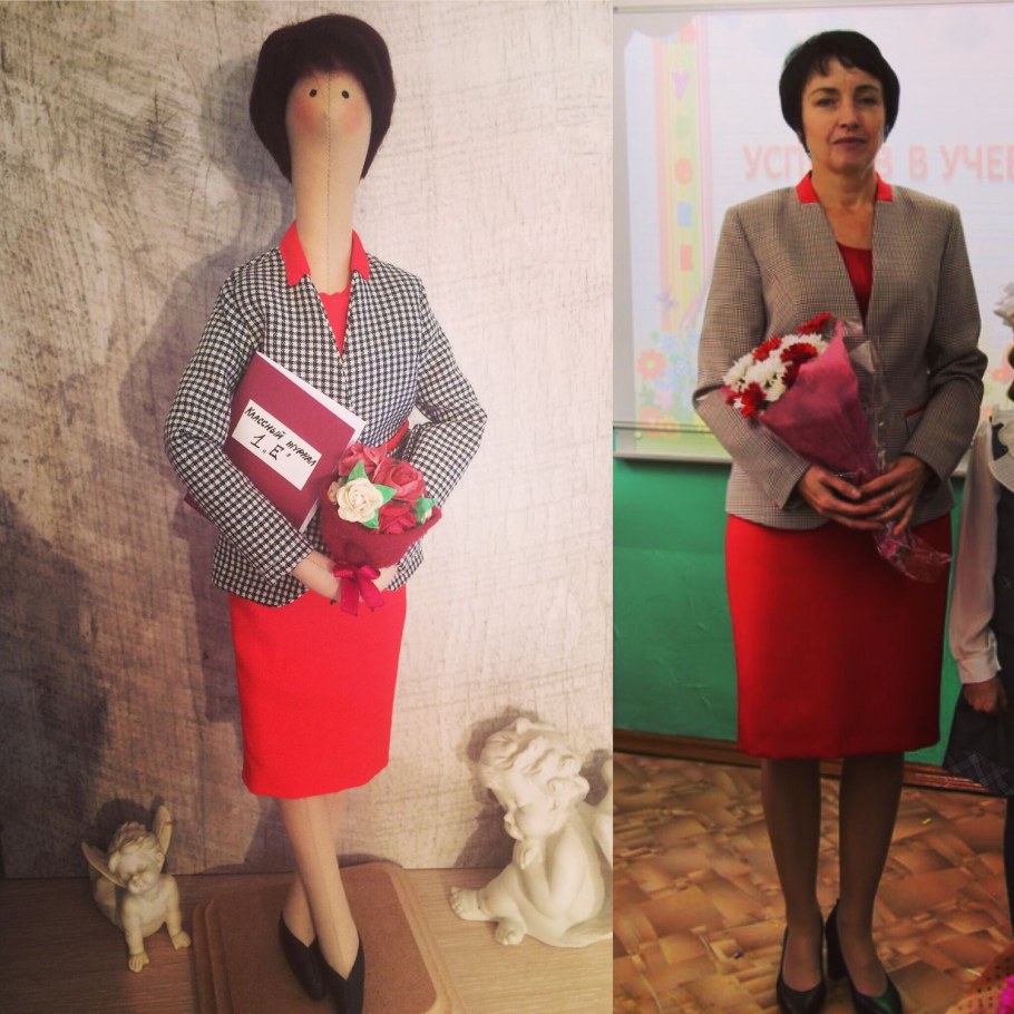 Интерьерные куклы фиолетовый