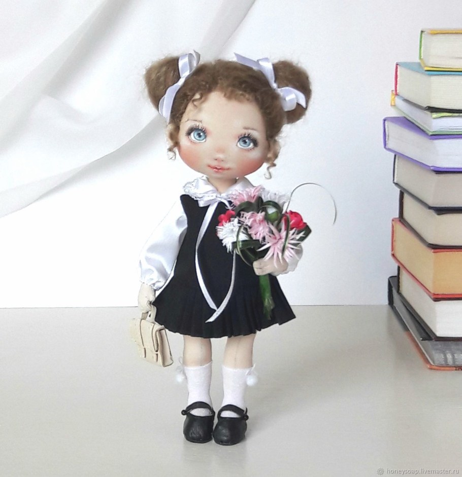 Кукла тыквоголовка учительница