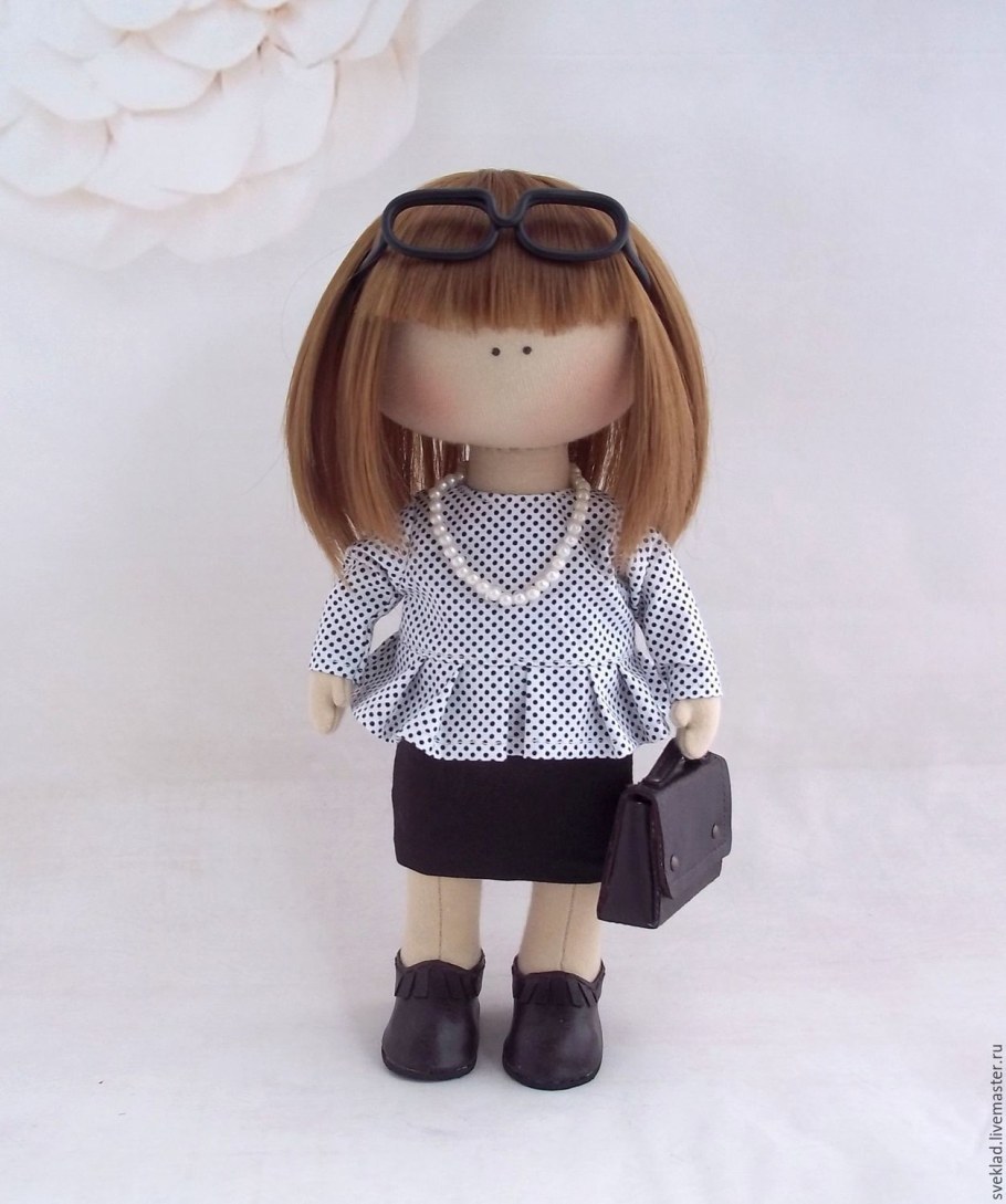 Интерьерная кукла учитель