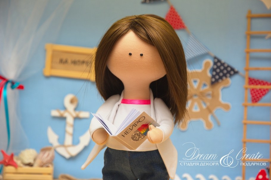 Кукла Тильда учительница