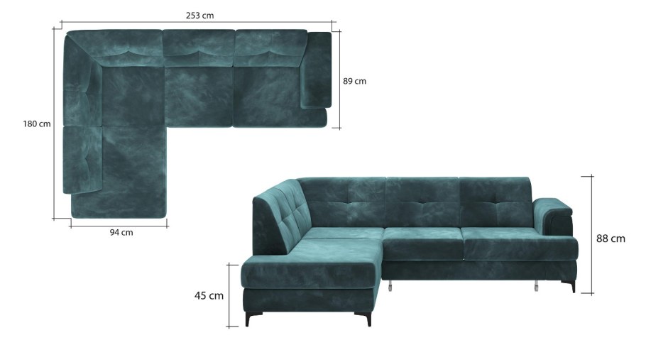 Диван аккордеон Токио 140