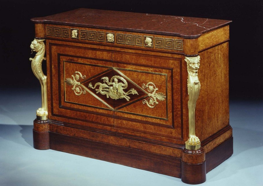 Буфет роза беж Интердизайн