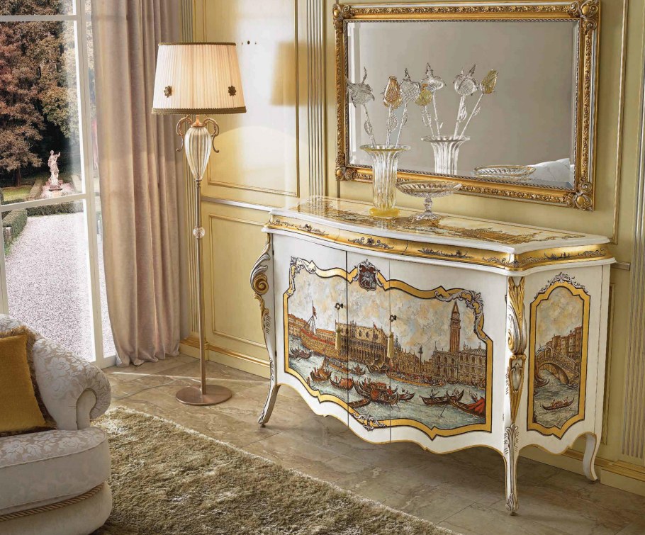 Французская мебель 18 века рококо