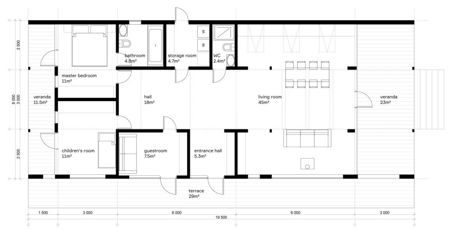 ДУБЛЬДОМ 110 план