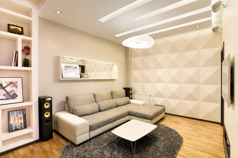 Гостиная для молодого мужчины